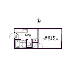 コーポラス双葉の物件間取画像